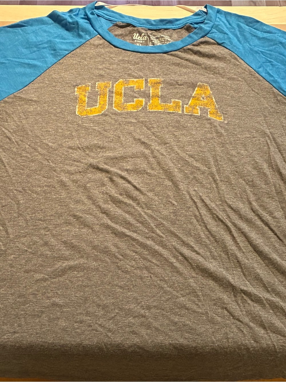 UCLA Bruins NCAA Women’s 3/4-Sleeve Tee Size XL